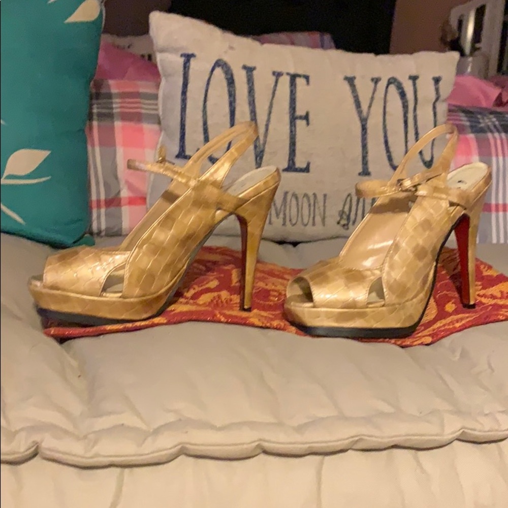 Peep Toe Heels
